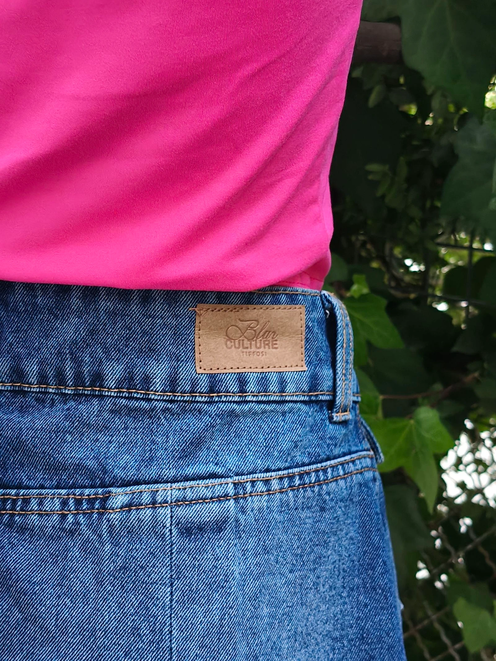 Falda vaquera mini plisada TIFFOSI (Talla L) - ¡Nueva con etiquetas!  – photo 6